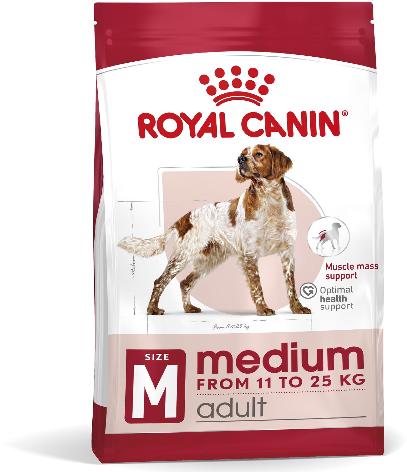 Bol.com Royal Canin Medium Adult - Hondenvoer - 10kg - Volwassen middelgroot ras aanbieding