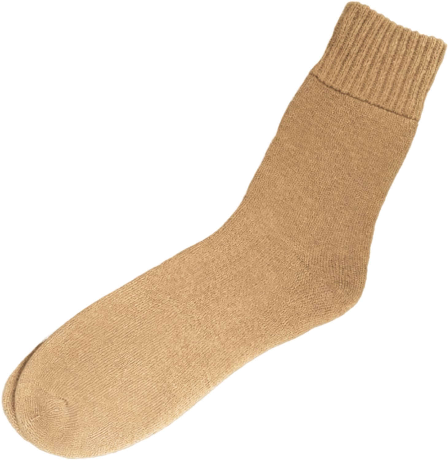 green-goose® Alpaca Herensokken - Wollen Sokken - 1 Paar - Bruin - 100% Alpaca Wol - Maat 43-46 - Heerlijk Warm en Rekbaar