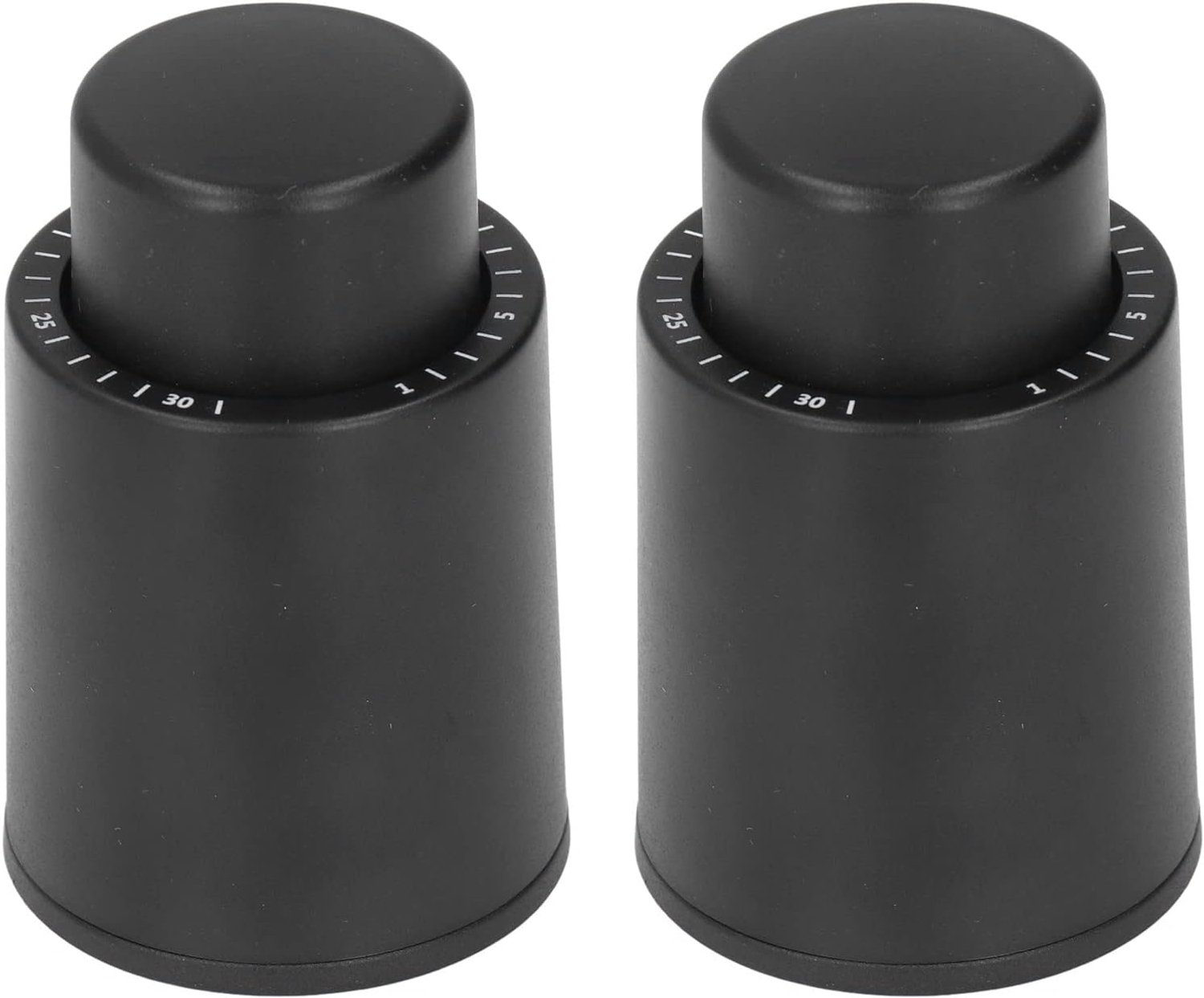 2 Stuks Wijnflessenstop, Wijnflessenstop Wijnkurk Vacuümpersen Wijnstoppers Herbruikbare Wijnbeschermer Wijnkurken Houden Verse Wijnliefhebbers