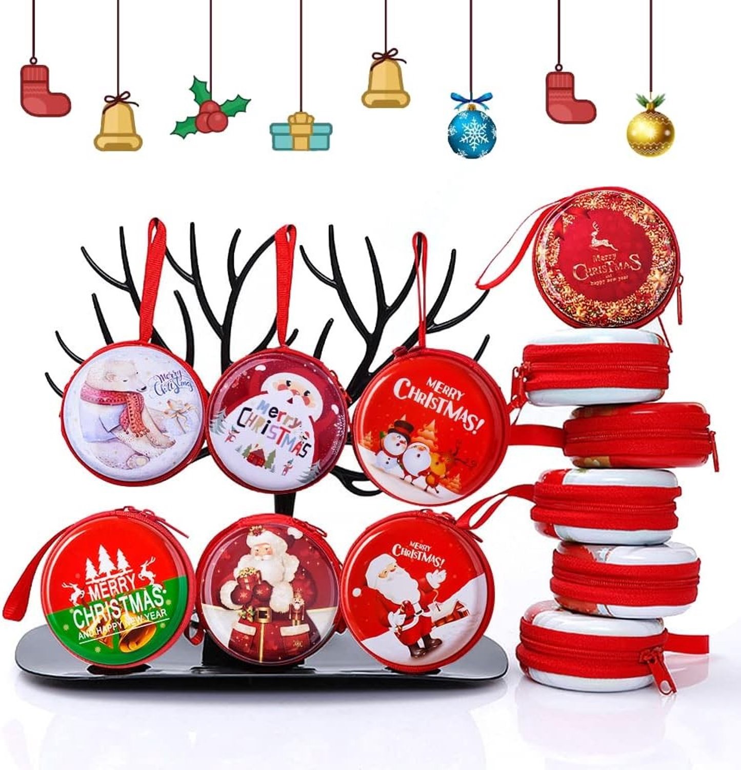 14-delige kerstcadeauset voor kinderen met leuke gadgets, kerstdecoraties en verrassingen voor onder de boom