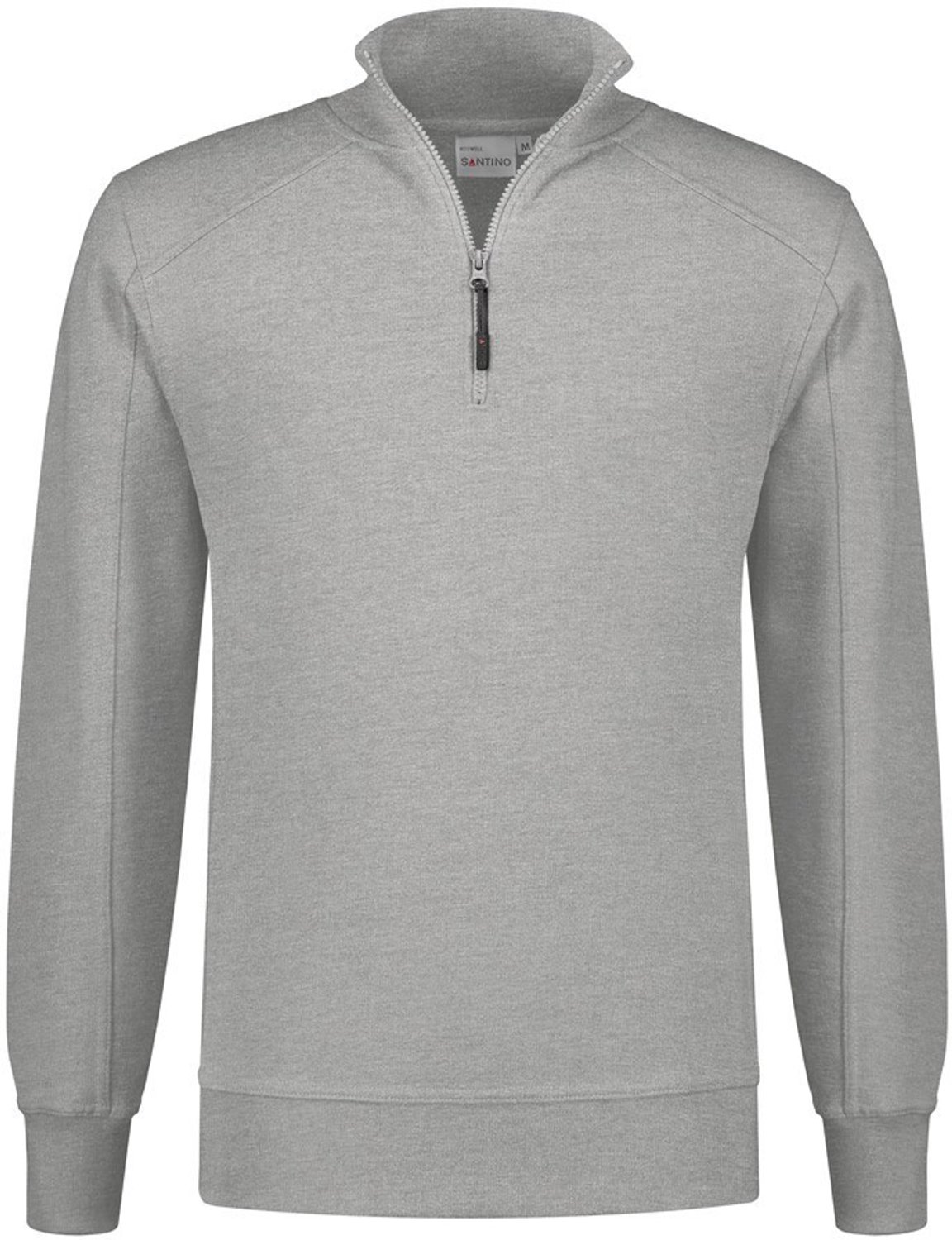 SANTINO ROSWELL Polosweater met ritskraag M / Lichtblauw