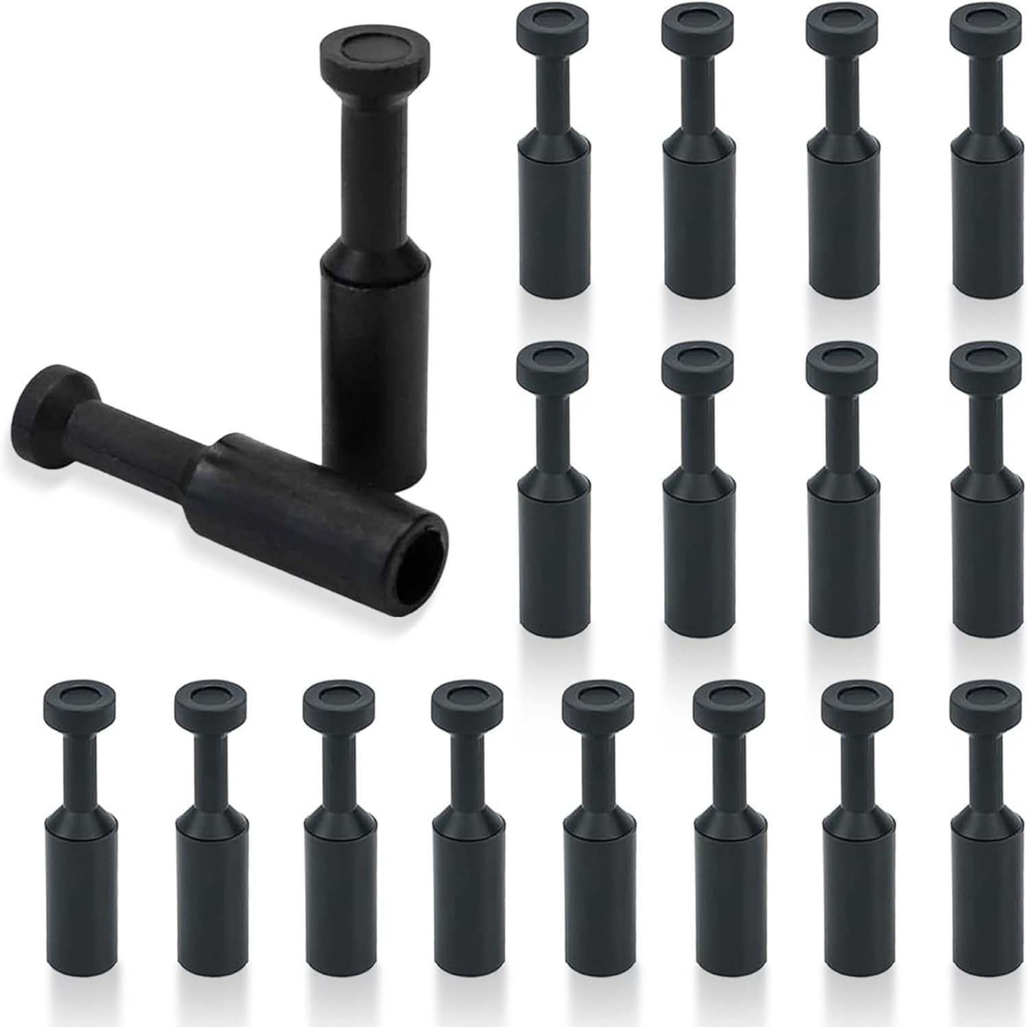 Set van 20 pneumatische Push to Connect pluggen - 6mm - Voor luchtdichting en slangkoppeling - Pneumatische accessoires voor efficiënt gebruik