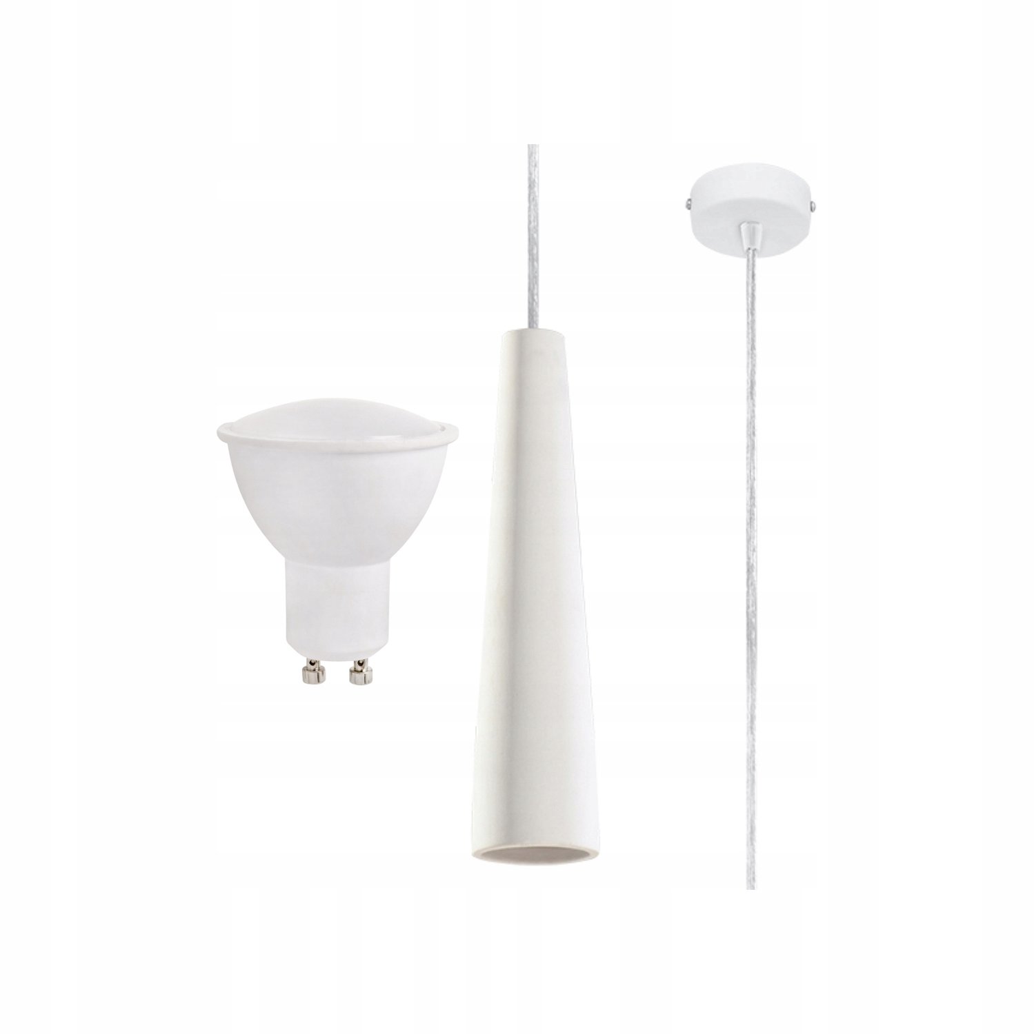 ARBYX 1 Witte Hanglamp met LED Lamp - Stijlvol en Functioneel