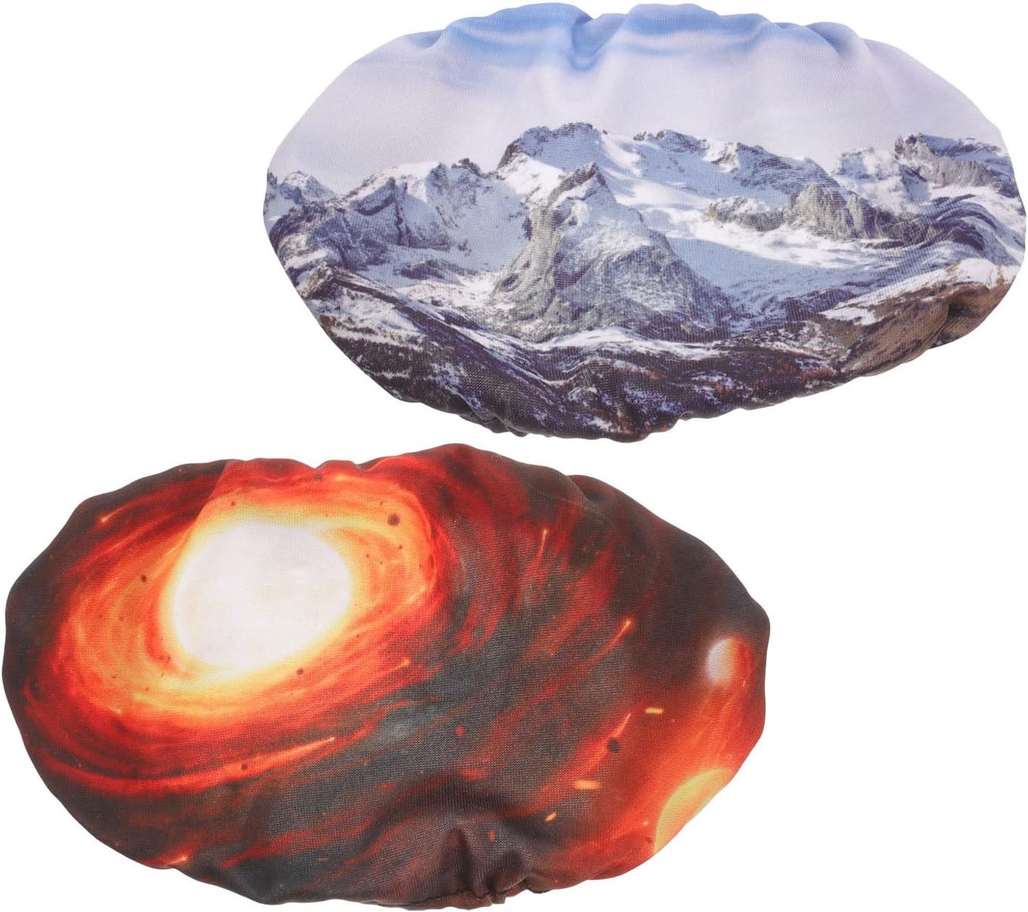 2 Stuks Ski Snowboard Goggle Cover Microvezel Lens Bescherming tegen Krassen Stof voor Wintersport Reizig Opslag
