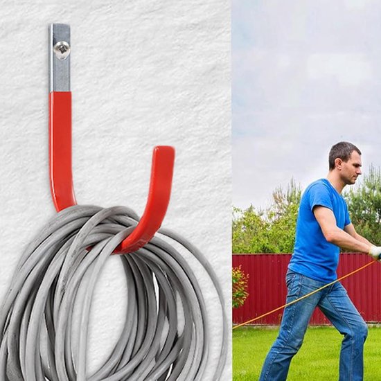 Wandmontage,Slanghouder Wandmontage - tuinslanghaak — afbeelding 4