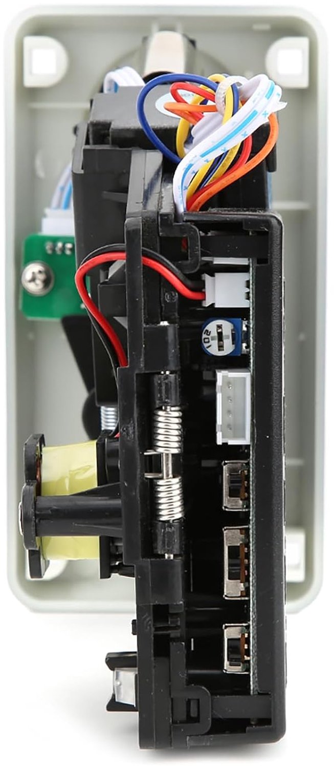 Munt Selector Doos Acceptor met LED Licht, Flip Cover voor (SILVER)