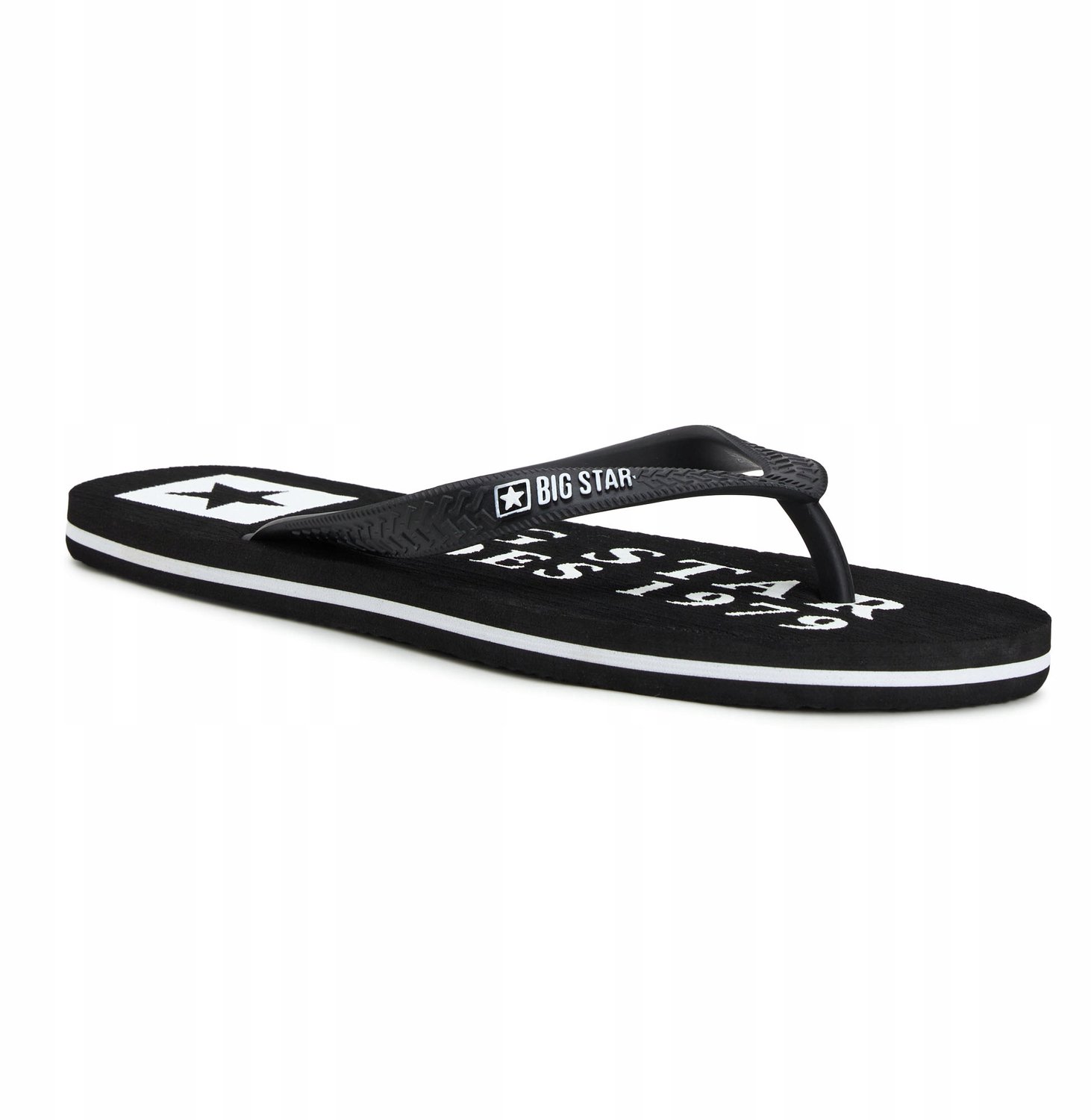 BIG STAR Heren Slippers LL174444 Zwart Maat 41