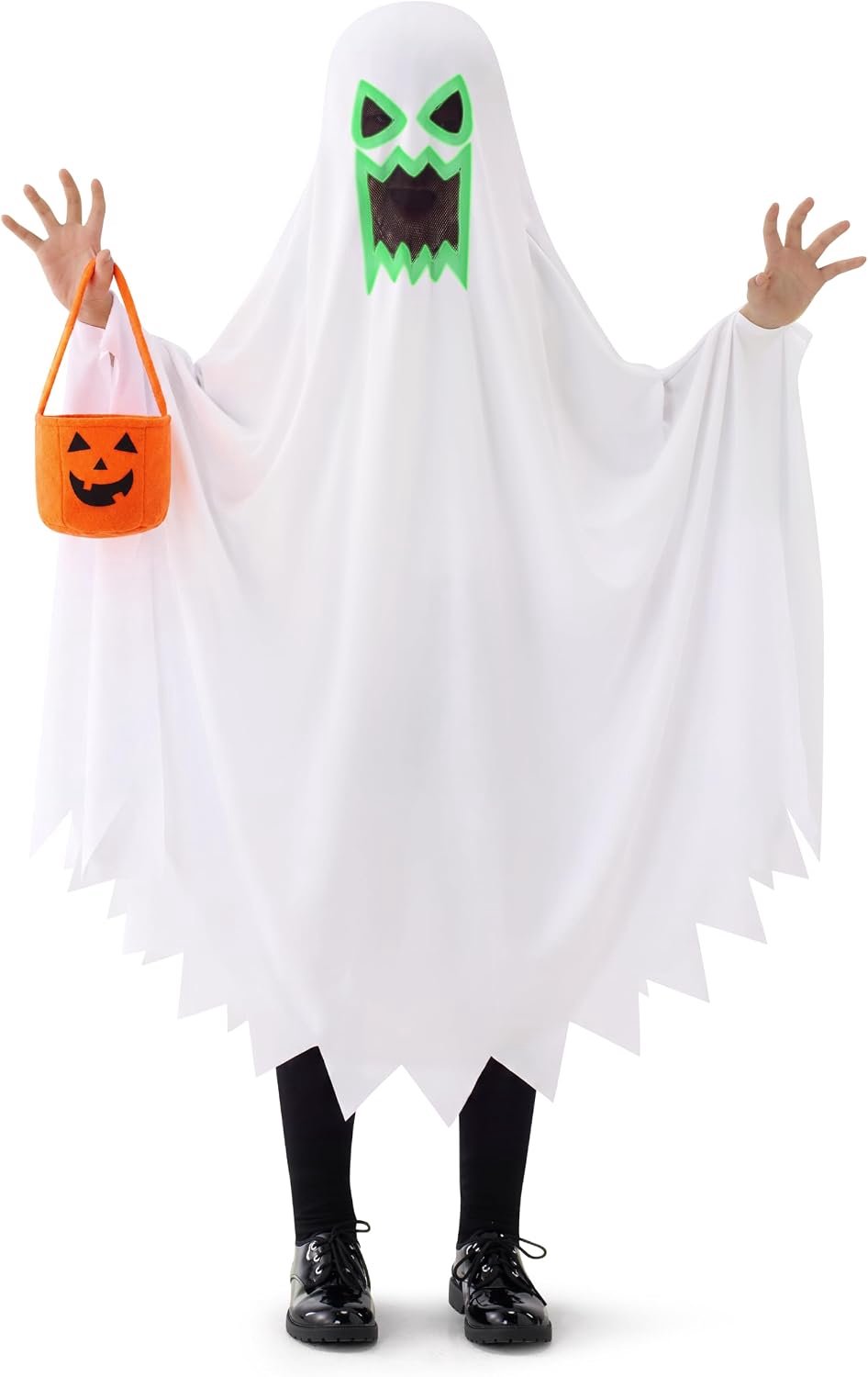 JOYIN Kinder Spook Gescheurd Gewaad Kostuum - maat 104/110