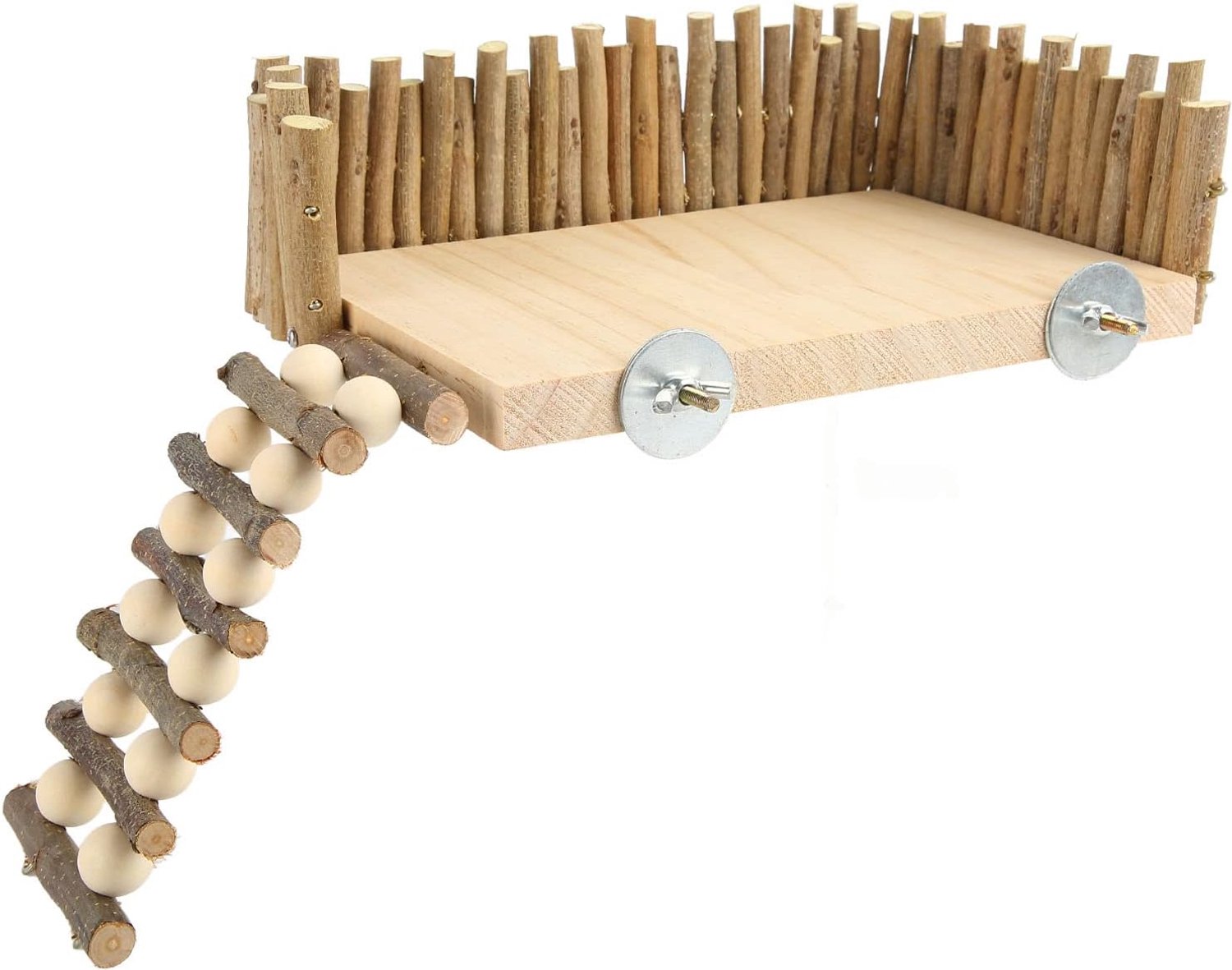 Hamster Klimplatform, Veilig Houtontwerp (Schroeftype)