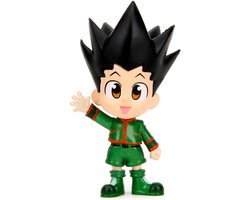 Verzamelfiguur anime Hunter X Hunter, assortiment van 4: Gon, Killua, Kurapika en Leorio, metaal, 7 cm, willekeurige selectie niet mogelijk