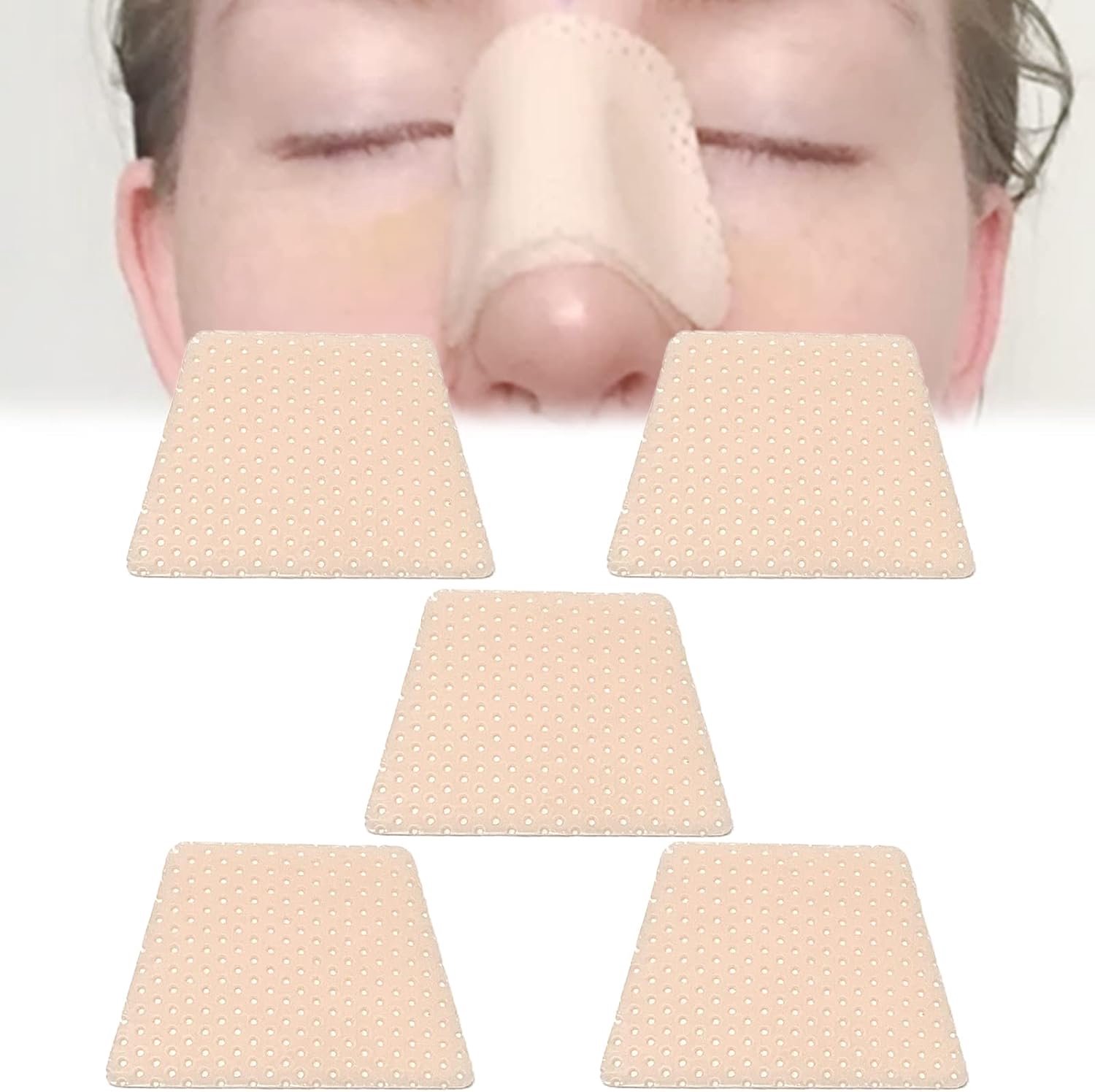 Neusspalken - Neus Externe Ondersteuning Protector voor Neus Brace Brectuur, Rhinopla-sty Septopla-sty, ENT, Orthop-edische Immob-ilization, 5 PCS (L)
