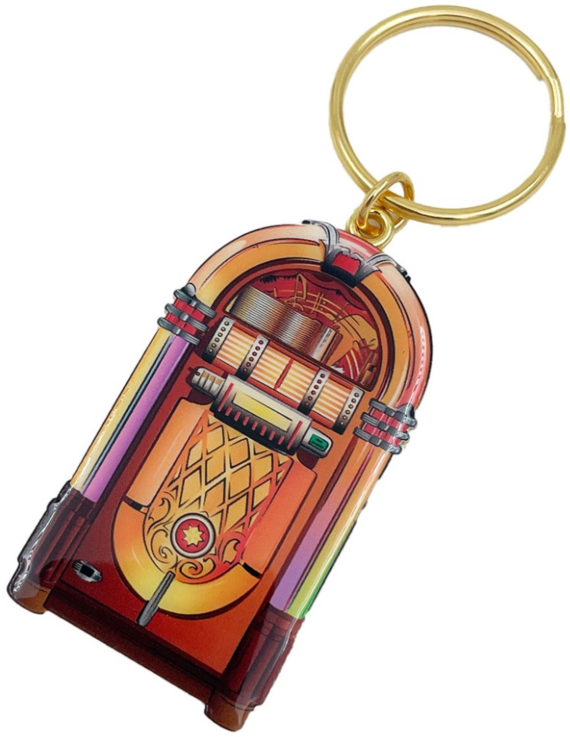 Metalen Sleutelhanger Jukebox 1015