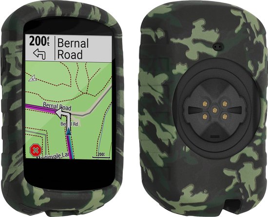 kwmobile hoesje voor Garmin Edge 830 - Siliconen hoes voor fietsnavigatie - GPS beschermhoes