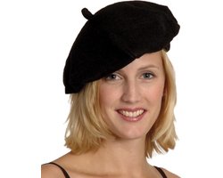 Omslag van baret France zwart one size