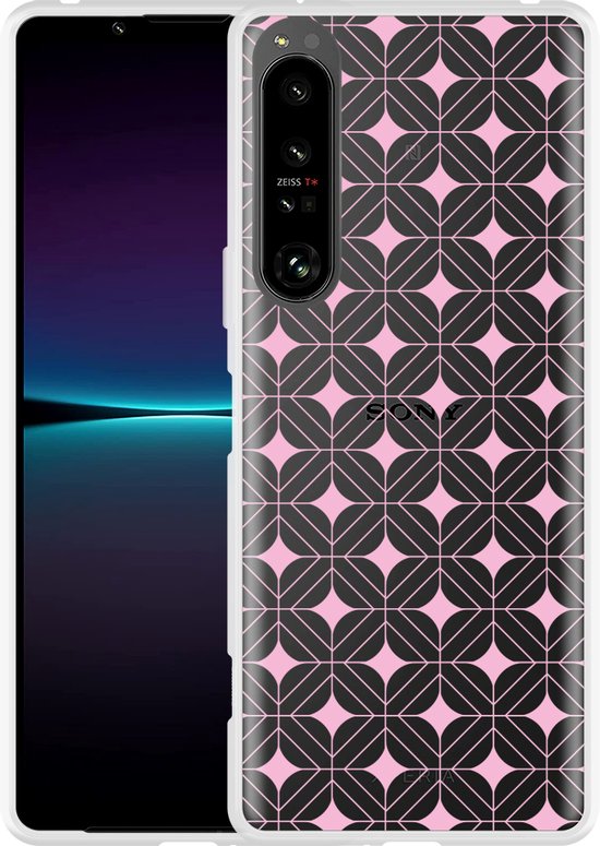 Coque Sony Xperia 1IV Géométrique Pink