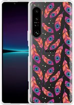 Sony Xperia 1IV Hoesje Feather Art Designed by Cazy