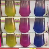 Pasabahce - Summer Time - Gekleurde Drinkglazen - Set van 3 - 425 ml