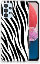 Trendy Telefoonhoesjes Geschikt voor Samsung Galaxy A13 4G Smartphone hoesje Zebra