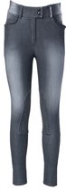 PK International Sportswear - Pantalon d'équitation - James Knee Grip - Noir Gris Jeans