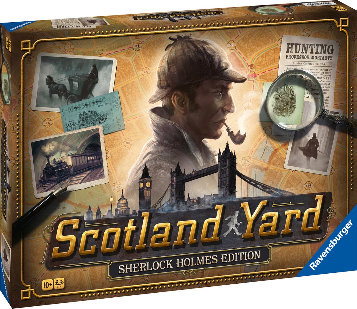 Ravensburger Scotland Yard Sherlock Holmes Editie - Bordspel — afbeelding 2