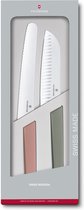 Victorinox 6.9096.22G, Messenset, Roestvrijstaal, Polypropyleen, Roestvrijstaal, Meerkleurig, 22 cm