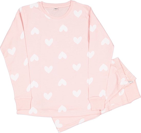 Zeeman kinder meisjes pyjama set - roze - maat 158/164 | bol.com