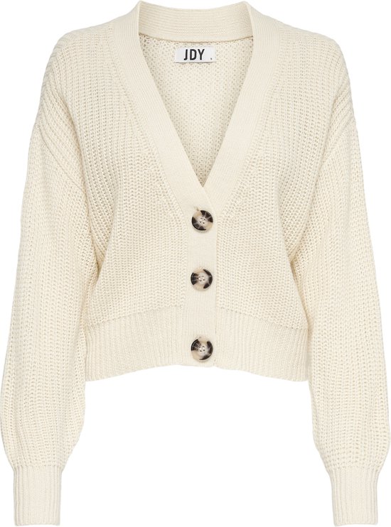 JDY JDYJUSTY L/S SHORT CARDIGAN KNT NOOS Dames Vest - Maat XL