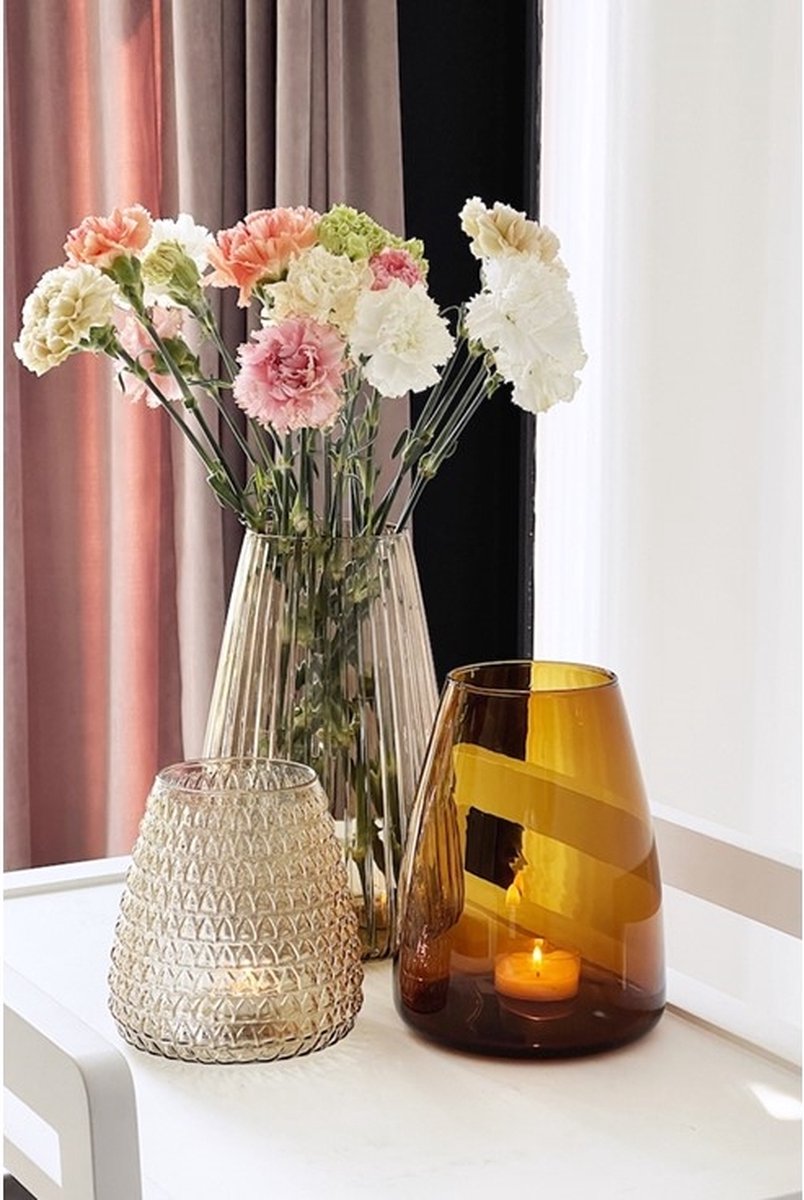 XLBoom Dim Vaas Large Stripe Amber