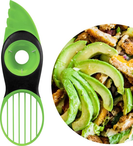 3 in 1 Avocado Snijder - Avocado Mes - Avocado Pit verwijderen