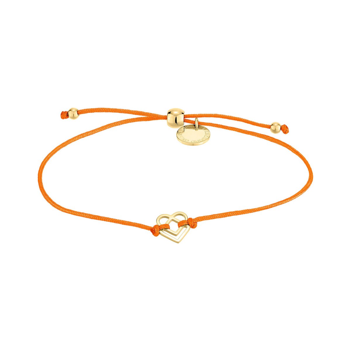 Liebeskind Damen-Armband Textil One Size Oranje 88511697