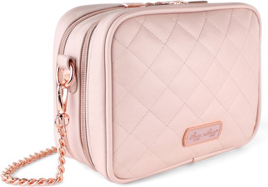 Itzy Ritzy Double Take™ - Crossbody Luiertas - Blush