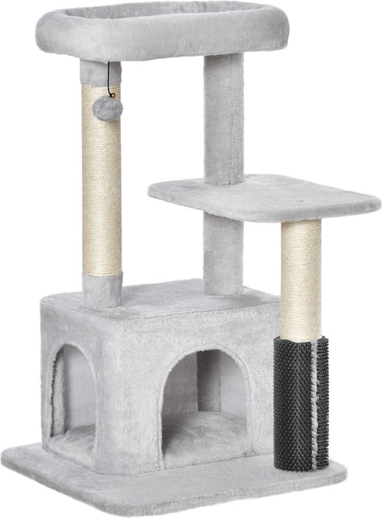 PawHut Kratzbaum avec mehrstufigem Design D30-467