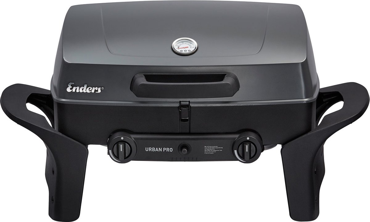 Enders Urban Pro Tafel barbecue - Barbecue - 4,4 Kw totaal - 13 KG - 94×42×38 CM - Gietijzeren rooster