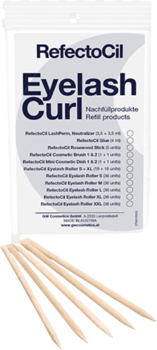 RefectoCil - Rozenhout - Refill Applicator Stokjes - 5 Stuks