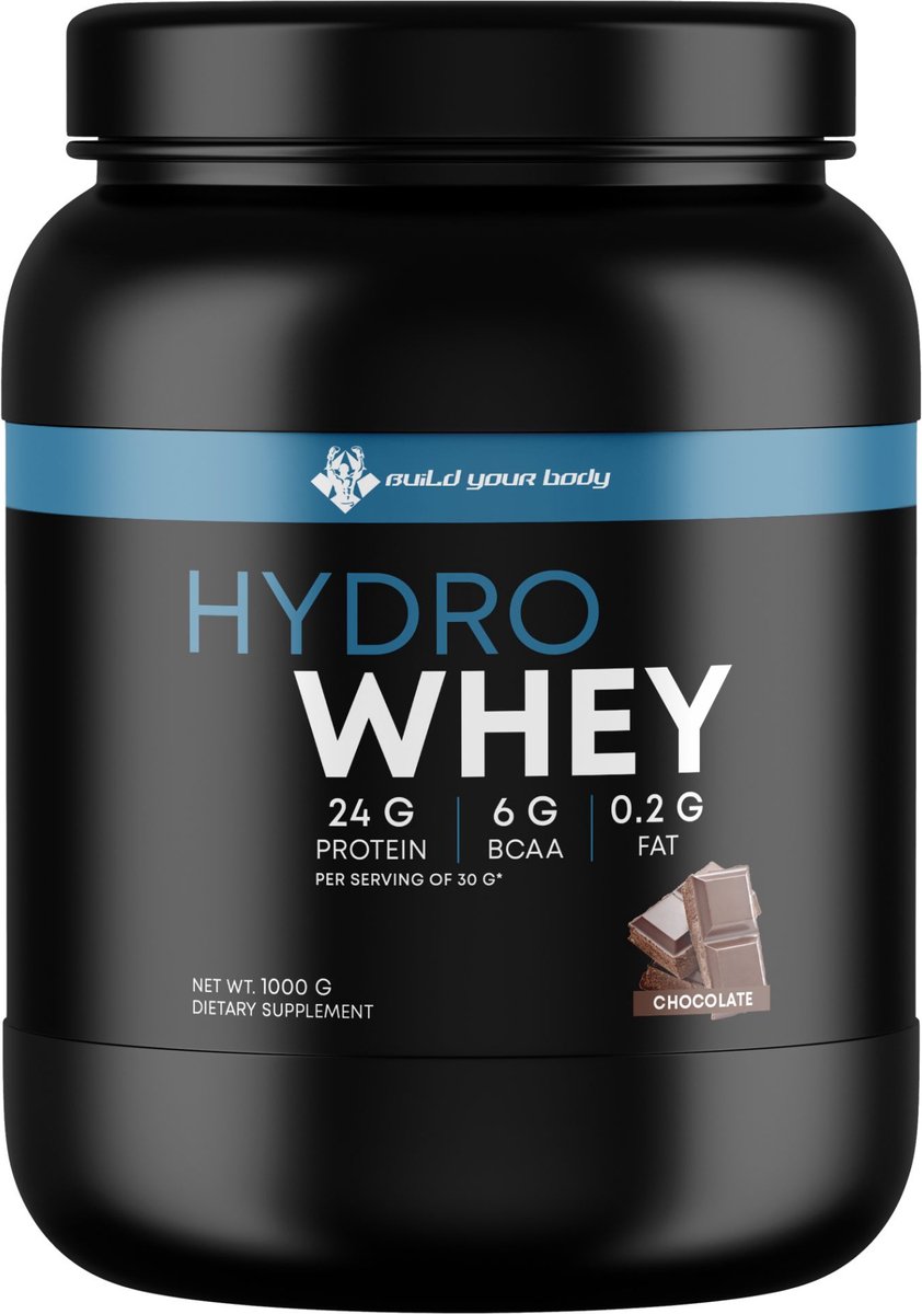 hydro whey eiwitshake chocolate / proteïnen / whey Build your Body