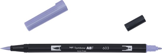 Tombow ABT dubbele brushpen periwinkle ABT-603