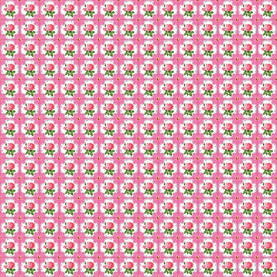 Creative CoCo-ton katoen stof - 45x50cm - so cute - roze Bloemen |