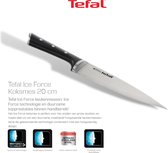 Tefal Ice Force Pro Chronium Carbone 158B Couteau de Chef Inox 12/251 - 20 cm