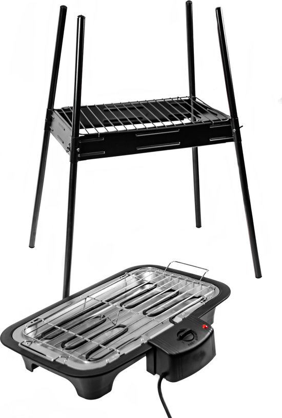 Carmy CR 6612 - Elektrische BBQ met afneembare grill van Carmy — afbeelding 3