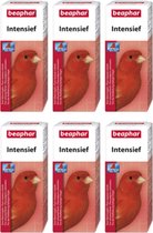6x Beaphar Rouge Intensif - Supplément Oiseaux - 10g