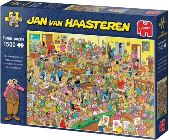 Jumbo Puzzel Jan Van Haasteren Het Bejaardenhuis 1500 Stukjes | bol.com