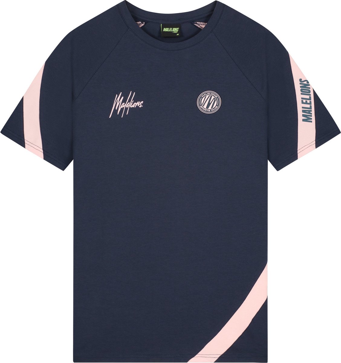 Sport Pre-Match T-Shirt Pink/Navy XS