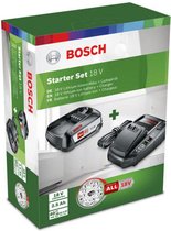 Bosch Starterset 18 V Gereedschapsaccu en lader - 18V accu (2.5 Ah) + AL 1830 CV lader