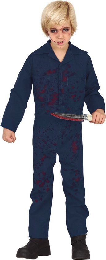 Xambop Mikel Myers Halloweenkostuum voor heren, griezelige