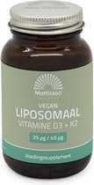 Mattisson - Vegan Liposomaal Vitamine D3 K2 - 60 capsules