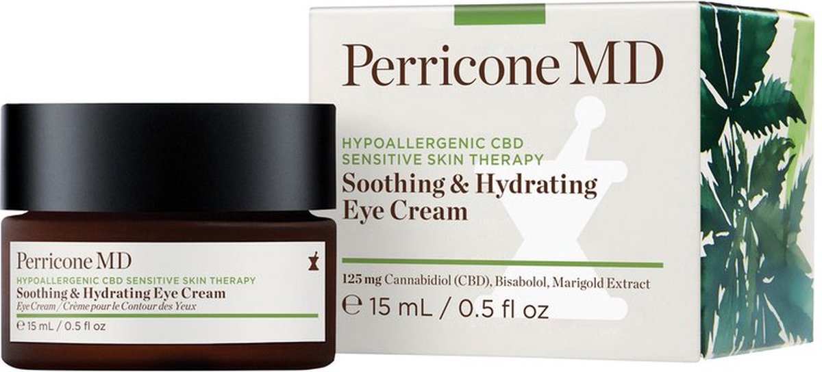 perricone md hypoallergenic cbd skin calming eye cream 15ml