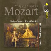Leipziger Streichquartett - Streichquartette Kv 387+421 (CD)