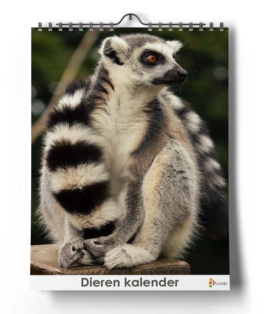 Staande Dieren Verjaardagskalender | 24x35 | Staande Kalender | Huurdies  |... | bol.