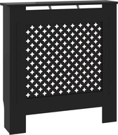 vidaXL Radiatorombouw 78 cm MDF zwart