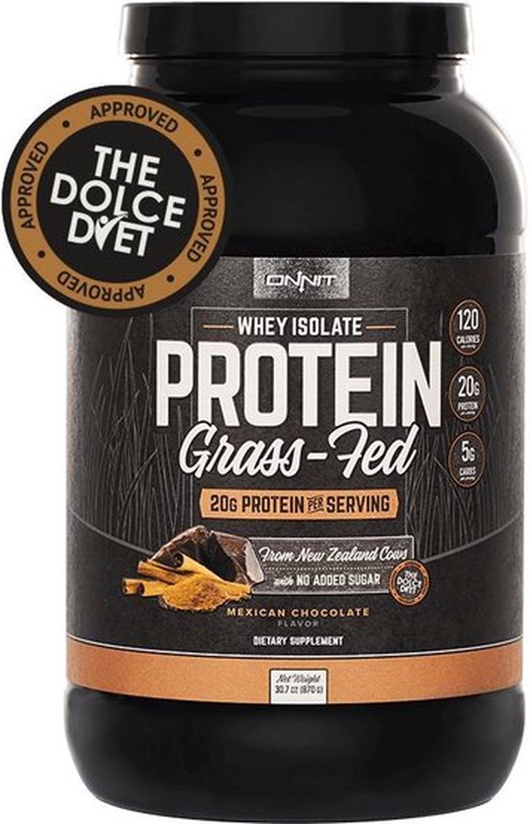 Onnit Whey Protein - Grassfed Whey Isolate | Chocolate